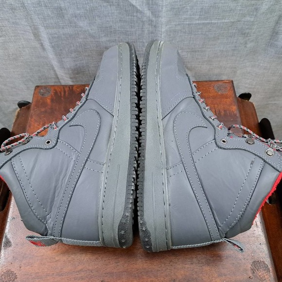 %Nike Air Force 1 High Military Boot Shoes Men\'s 11 Cool Gray 537889-001 / A 35 main image 6